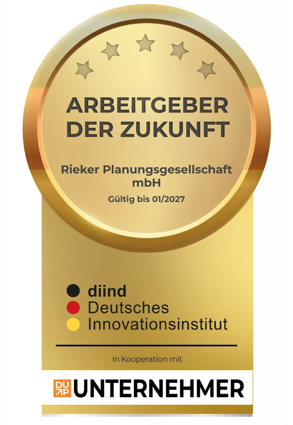Arbeitgeber der Zukunft – Rieker Planungsgesellschaft mbH